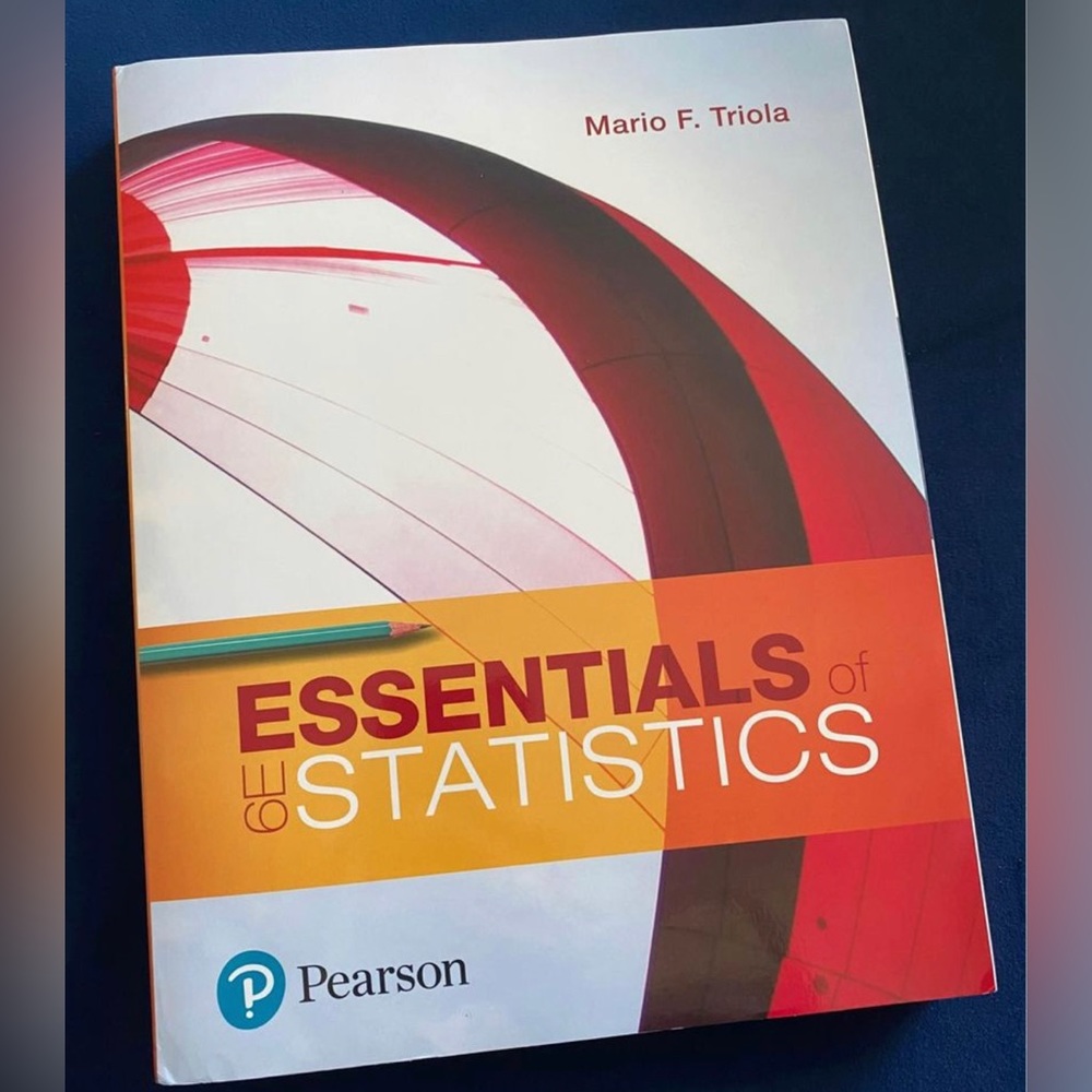 Essential of Statistics Textbook